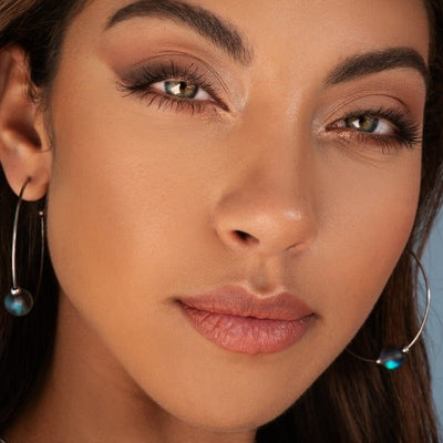 MERMAID GLASS HOOPS - NOGU.studio