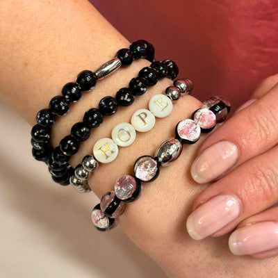 WWWW | LETTER BRACELET STACKS - NOGU.studio