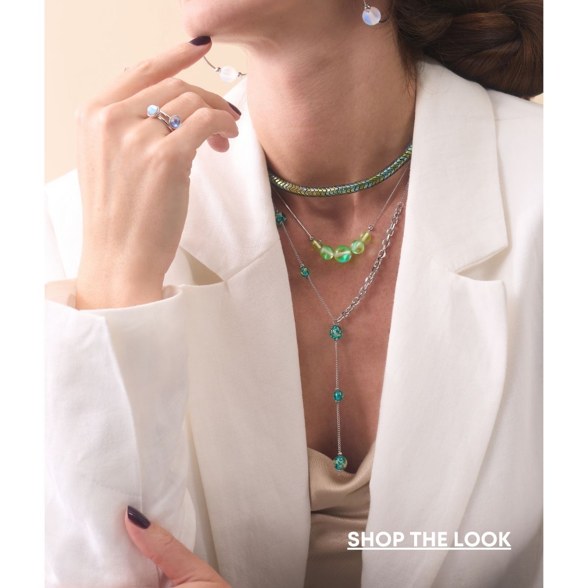 ART OF THE STACK: "GREEN WITH DESIRE" LOOK