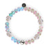 Crystal Bloom | Firefly Glass Diamonds Skull Bracelet