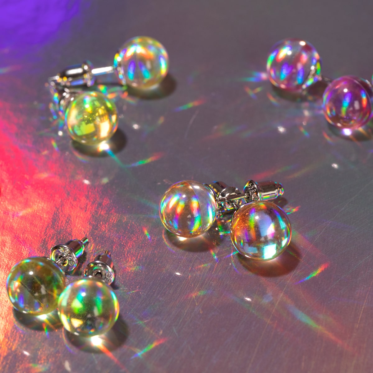 GALAXY GLASS EARRINGS