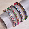 NOGU Handmade Gaia Wheat Chain Bracelets (Stainless Steel Nature Jewelry Collection)