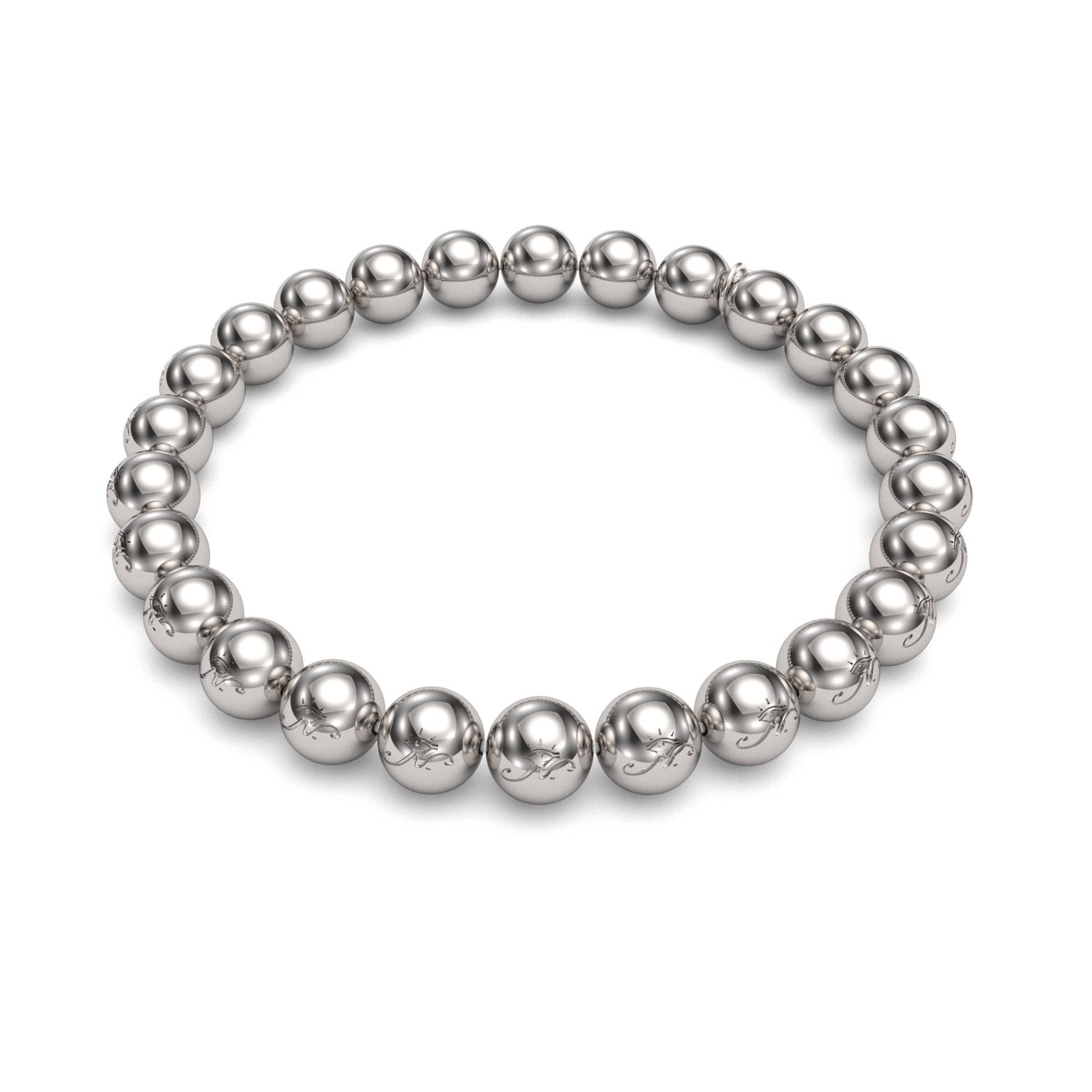 Essential Hardware Bracelet | 8mm Silver