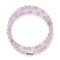Pink Jade | Gilded Gemstone Wrap