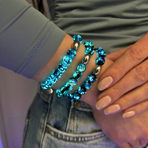 Blue Glowing Lookbook