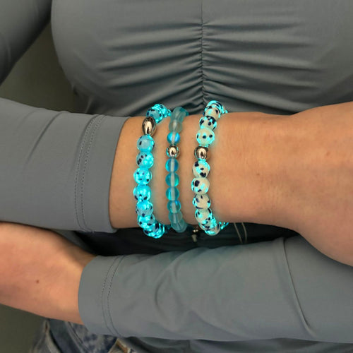 Blue Glowing Lookbook