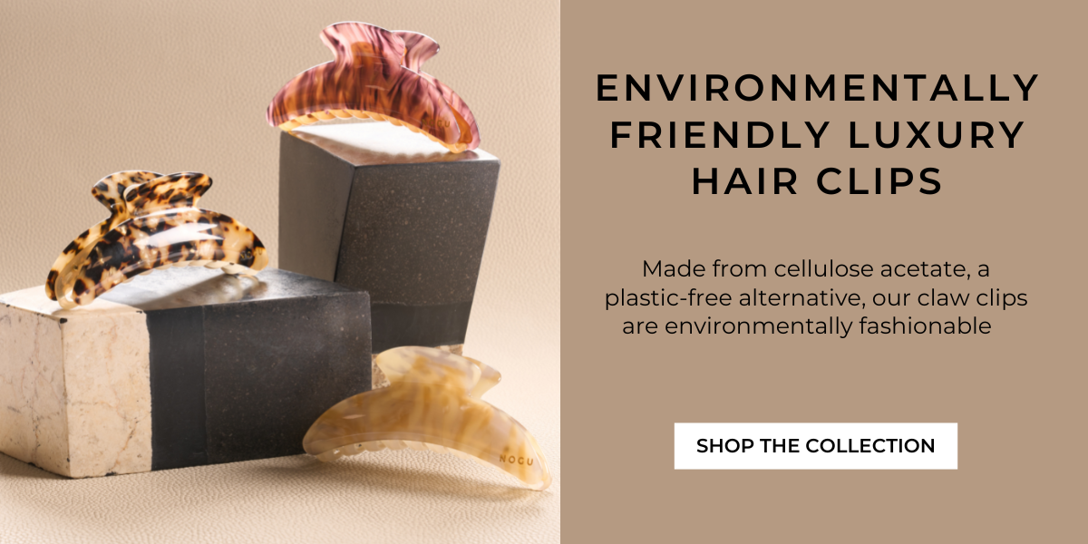 CELLULOSE ACETATE HAIR CLIPS