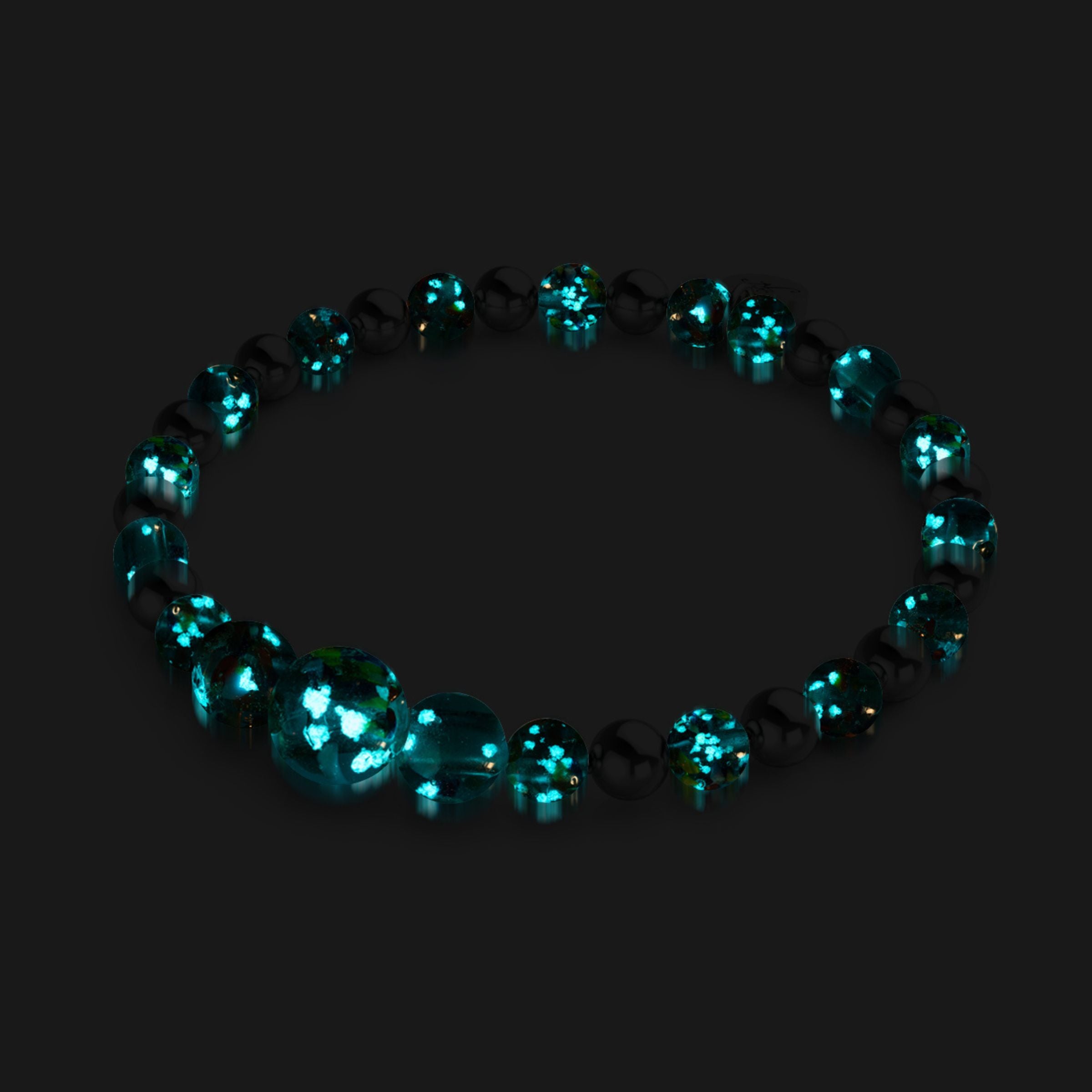 Lilac | Firefly Glass Confetti Cascade Bracelet