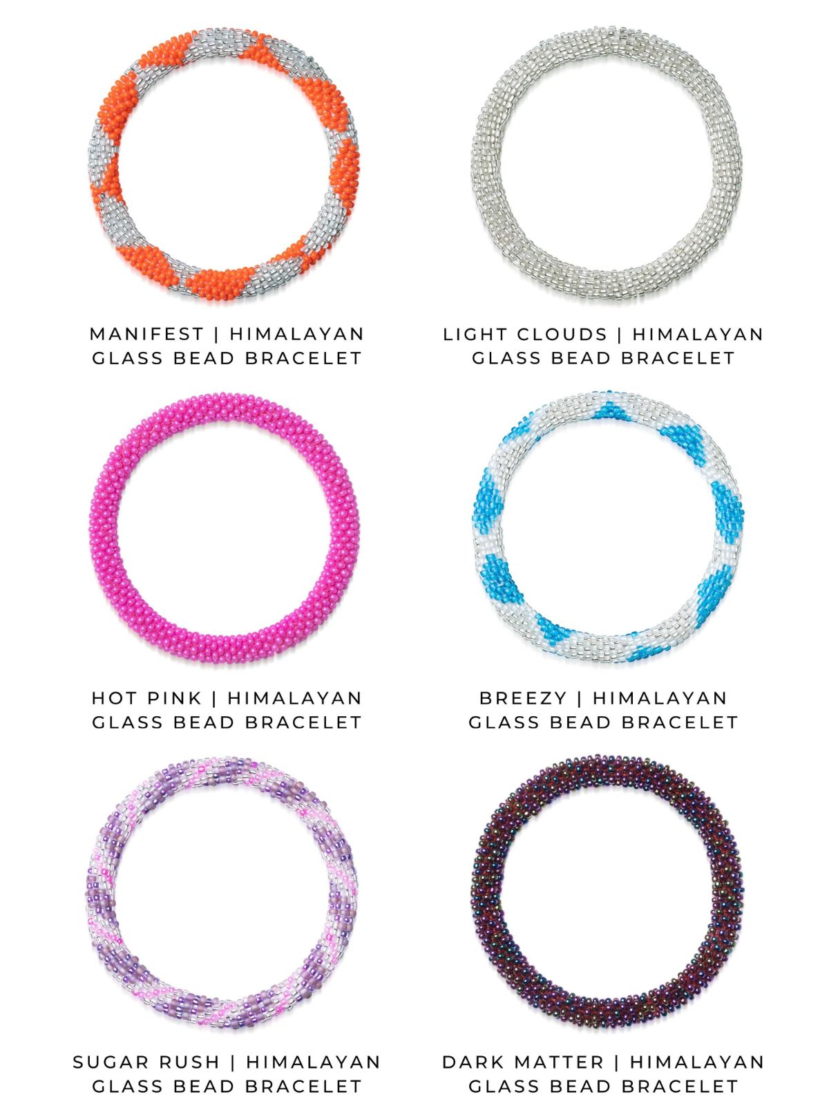 HIMALAYA GLASS BRACELETS