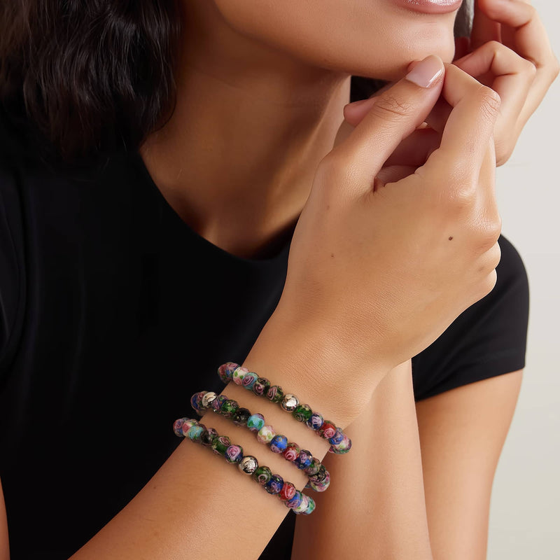 Mosaic Crystal | Firefly Glass Diamonds Bracelet