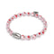 Pink Micro Hearts | Crystal Millefiori Bracelet