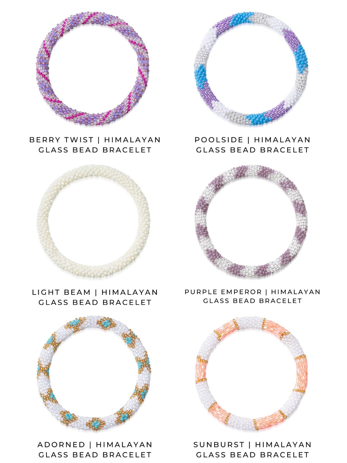 HIMALAYA GLASS BRACELETS