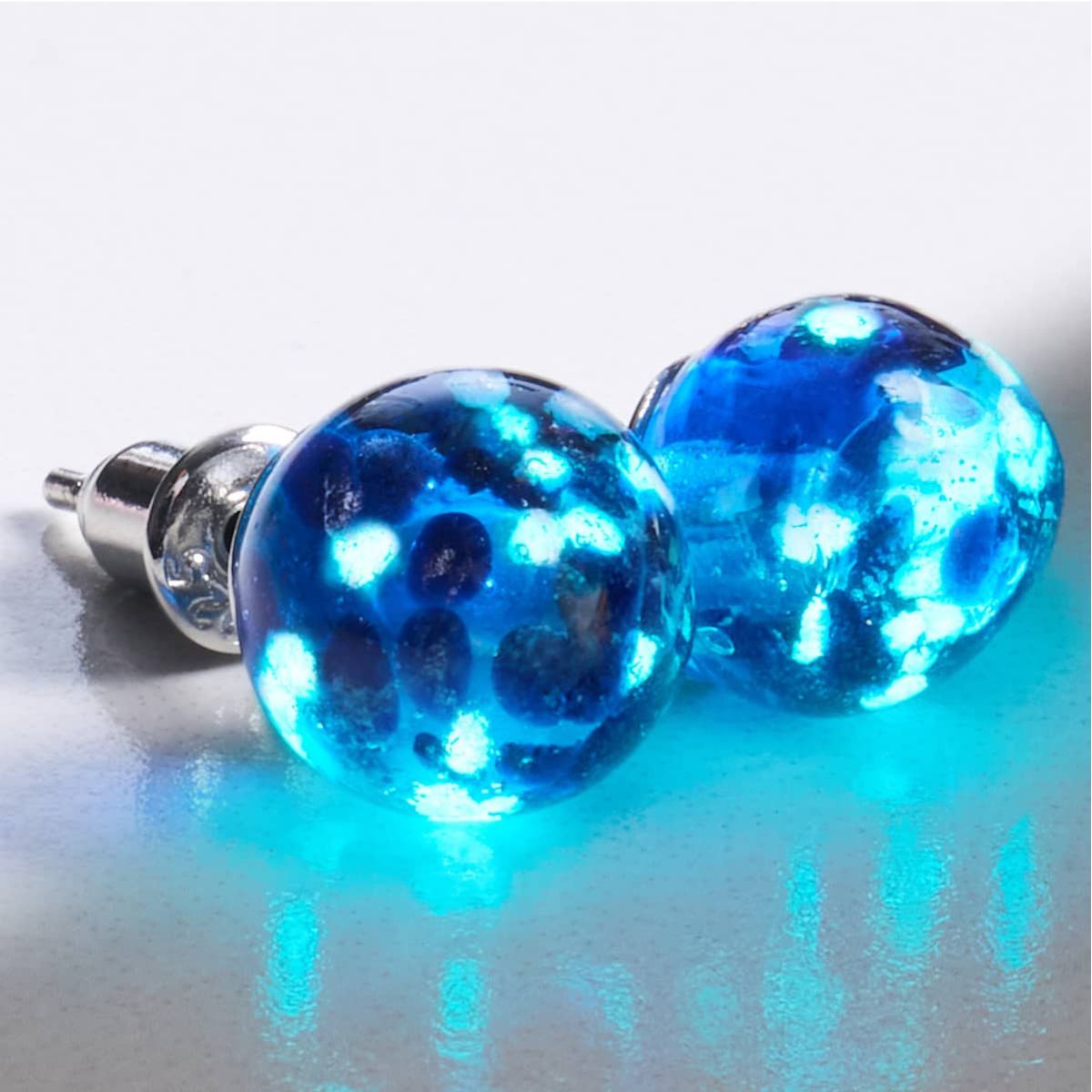 Topaz Flame Firefly Glass