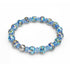 Topaz Storm | Firefly Glass x Crystal Swirl Bracelet