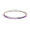 Rhodium x Violet Ombre Crystal | Tennis Club Bracelet