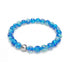 Azure Ice | Firework Glass Ice Drop Bracelet