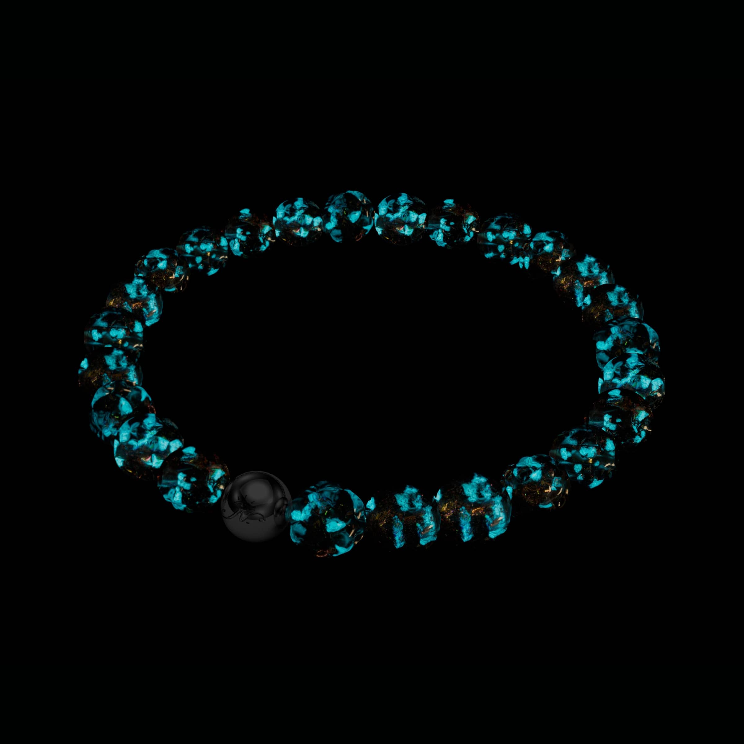 Rainbow Ice | Firework Glass Ice Drop Bracelet