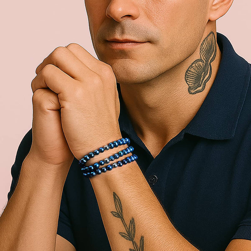 Holographic | .925 Sterling Silver | Freshwater Pearl Bracelet