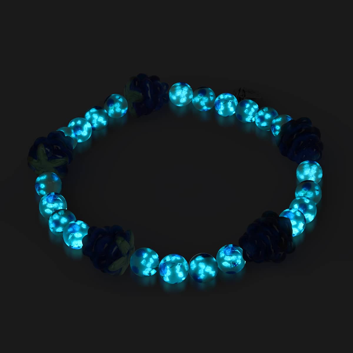 Very Berry | .925 Sterling Silver | Firefly Glass Berry Bracelet