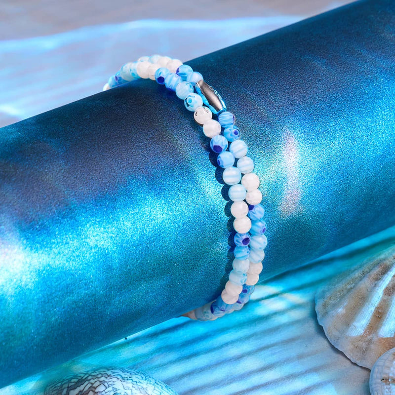 Venetian Lily | .925 Sterling Silver | Millefiori Wrap