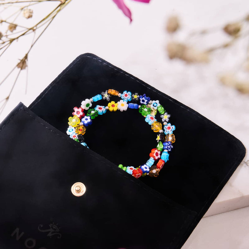 Flower Power | .925 Sterling Silver | Millefiori Wrap