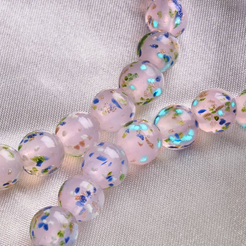Purple Succulent | .925 Sterling Silver | Firefly Glass Bracelet