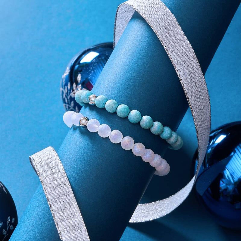 Rainbow White | .925 Sterling Silver | Arctic Spark Bracelet