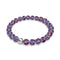Amethyst Ice | Firework Glass Ice Drop Bracelet