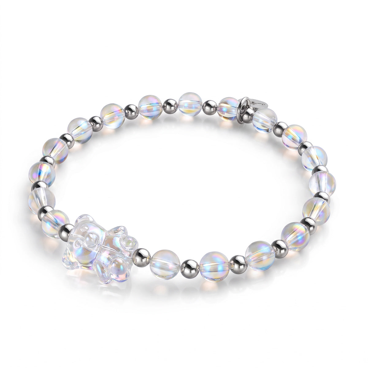 Unicorn Crystal | Silver | Shimmer Bear Bracelet