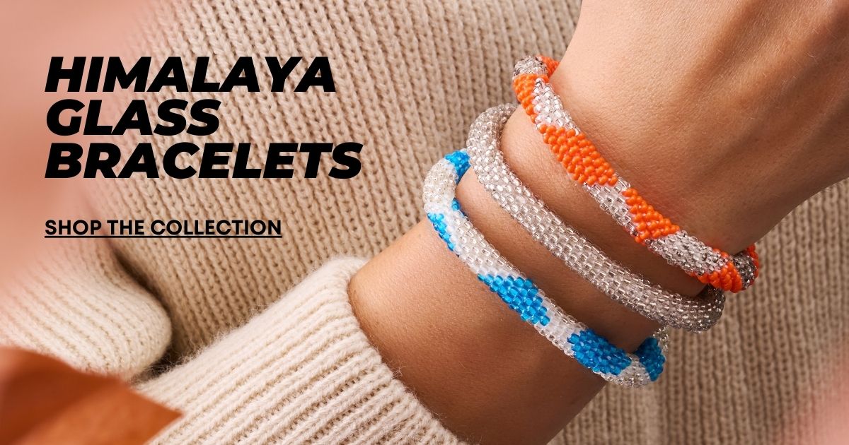 HIMALAYA GLASS BRACELETS