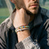 BRAZIL | Mermaid Glass Nations Bracelet