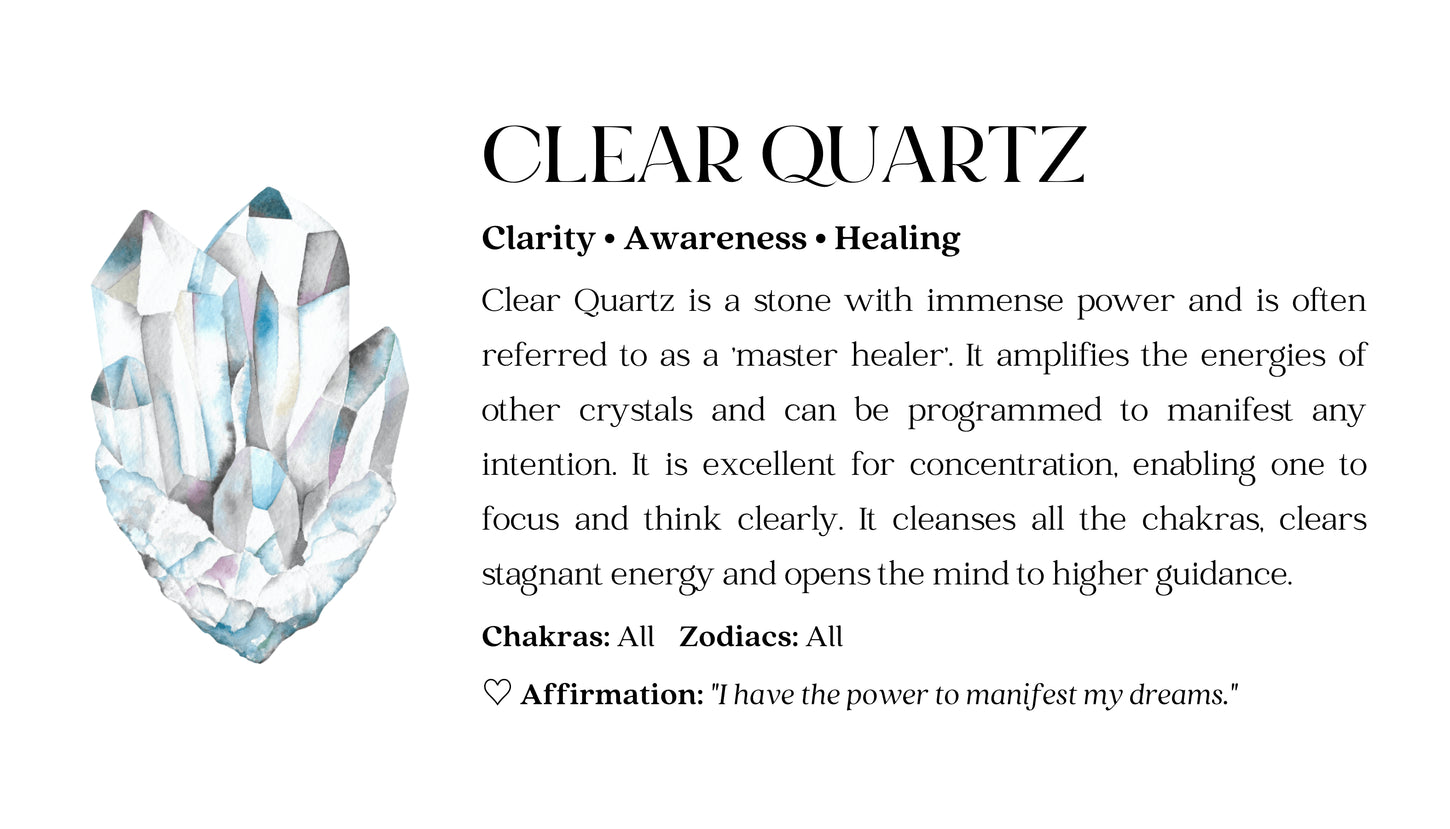 CLEAR QUARTZ GEMSTONE