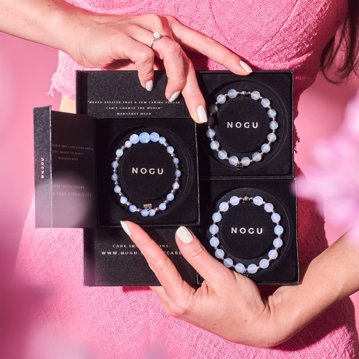 NOGU Premium Bracelet of the Month Club August 2023 - THE DREAMSCAPE OPAL 3 BRACELET SET