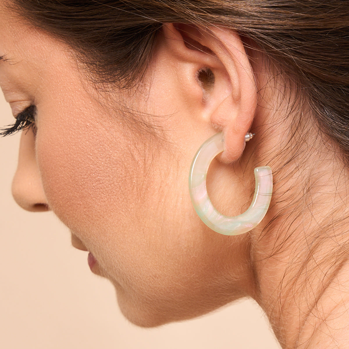 CELLULOSE ACETATE EARRINGS