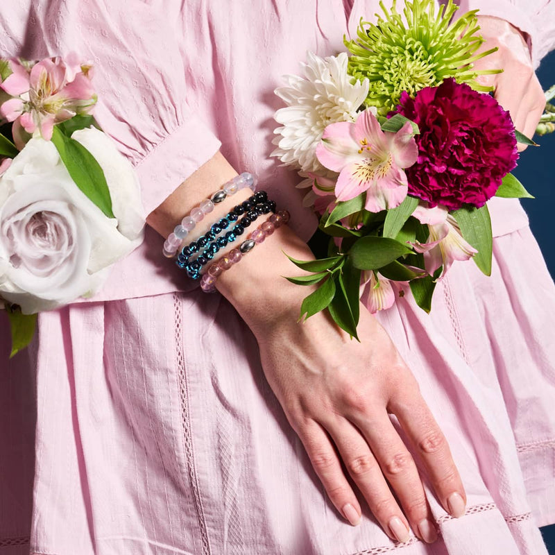 Pitch Black | .925 Sterling Silver | Firefly Glass Wrap