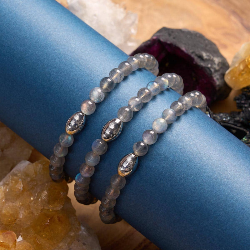 AAA Labradorite | .925 Sterling Silver | Gemstone Bracelet