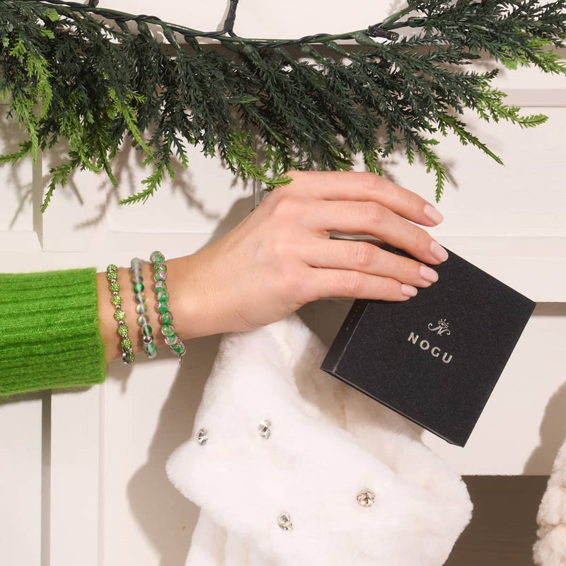 Palm Green | Crystal Kikiballa Bracelet