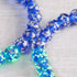 Sapphire | .925 Sterling Silver | Firefly Glass Bracelet