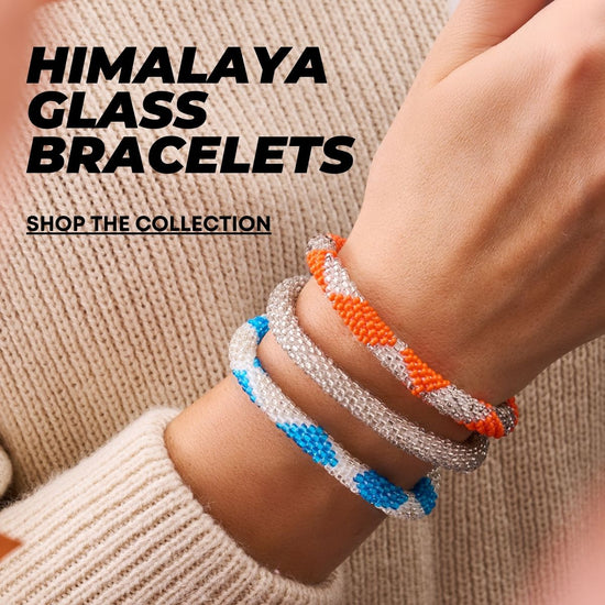 HIMALAYA GLASS BRACELETS