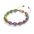 Divination | Rainbow Skulls x Violet | Macrame Bracelet