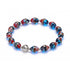 Crimson Current | Tiger Glass Oval Bracelet