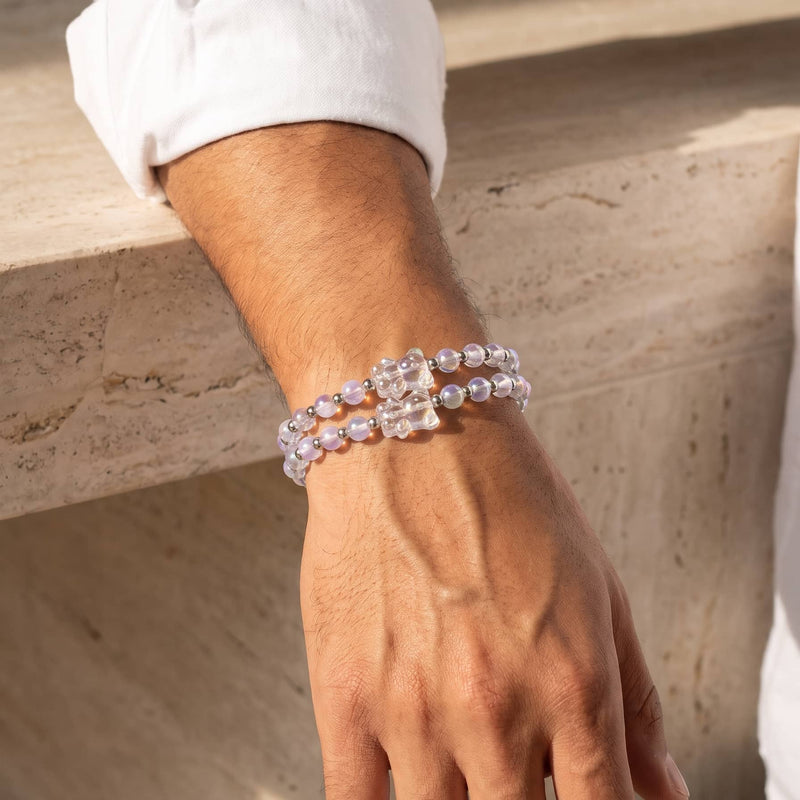 Unicorn Crystal | Silver | Shimmer Bear Bracelet