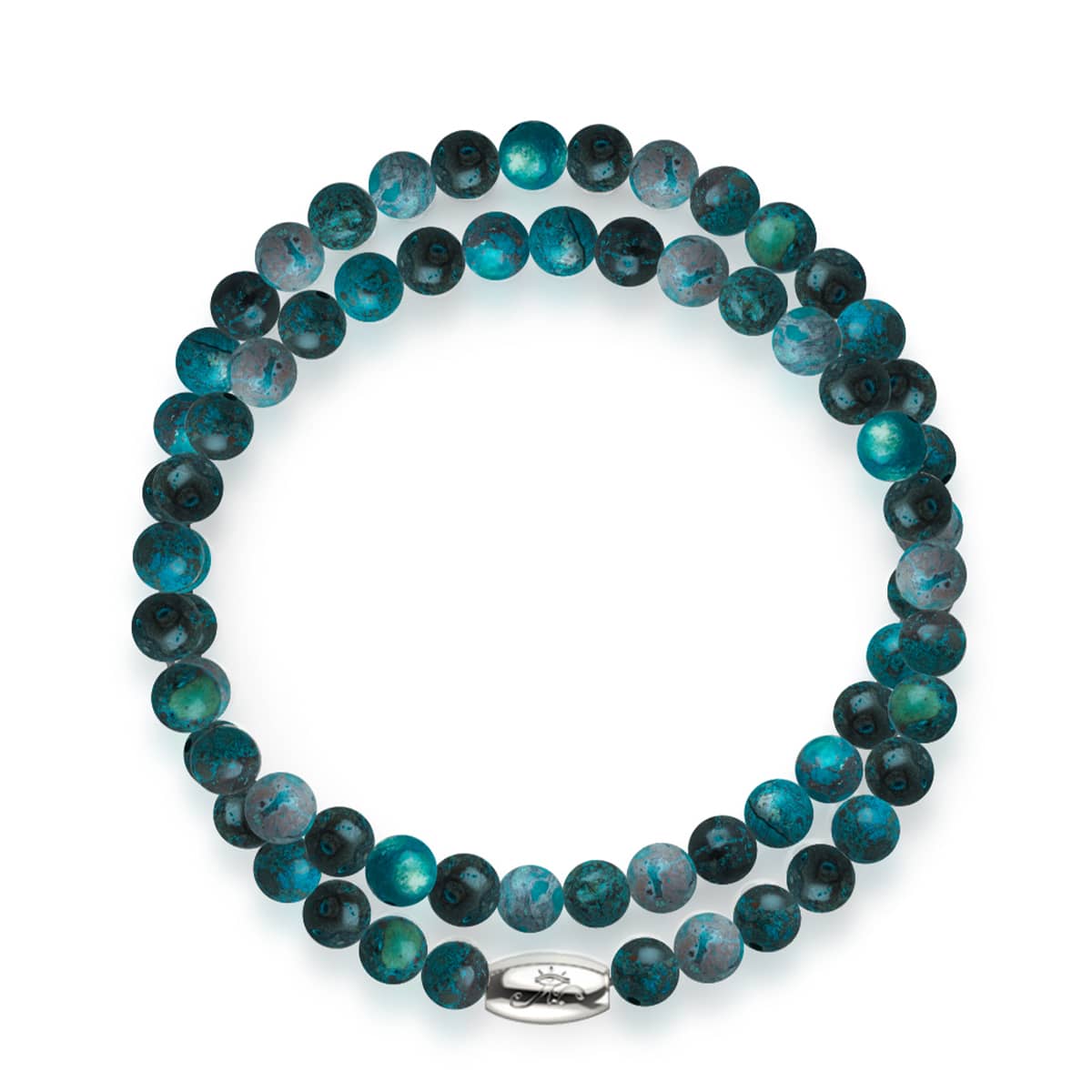 Teal Turquoise | Silver | Gemstone Wrap