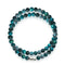 Teal Turquoise | Silver | Gemstone Wrap