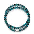 Teal Turquoise | Silver | Gemstone Wrap