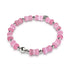 Pink Twilight | Ethereal Hourglass Cheshire Glass Bracelet