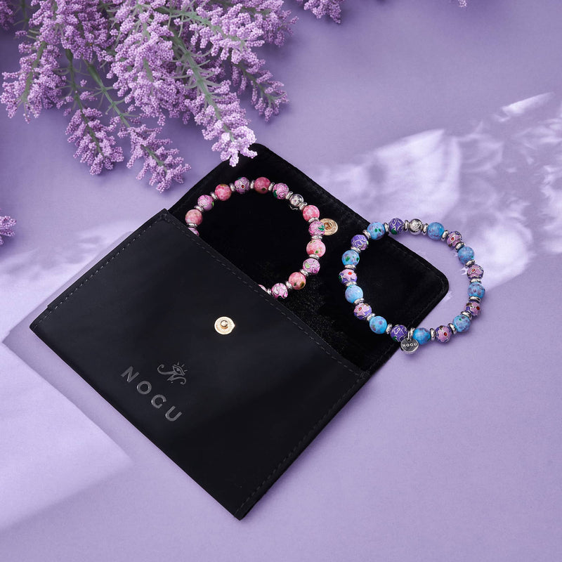 Amara Bloom Enamel Bracelet 2 Set