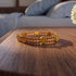 Gold x Sunshine Luminous Enamel | Smile Bracelet