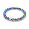 Blueberry Pop | Firefly Glass Polka Dot Bracelet