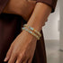 Confetti Crystal | Firefly Glass Diamonds Bracelet